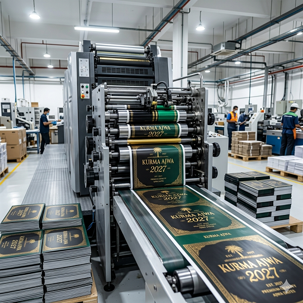 Mesin Printing Label Kurma